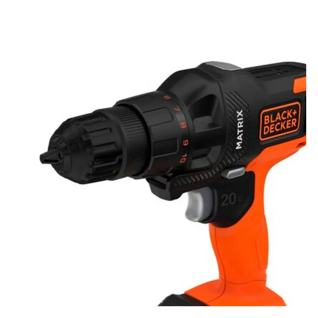 TALADRO ATORNILLADOR 20V 6EN1 MATRIX MTX20K6A BLACK & DECKER5