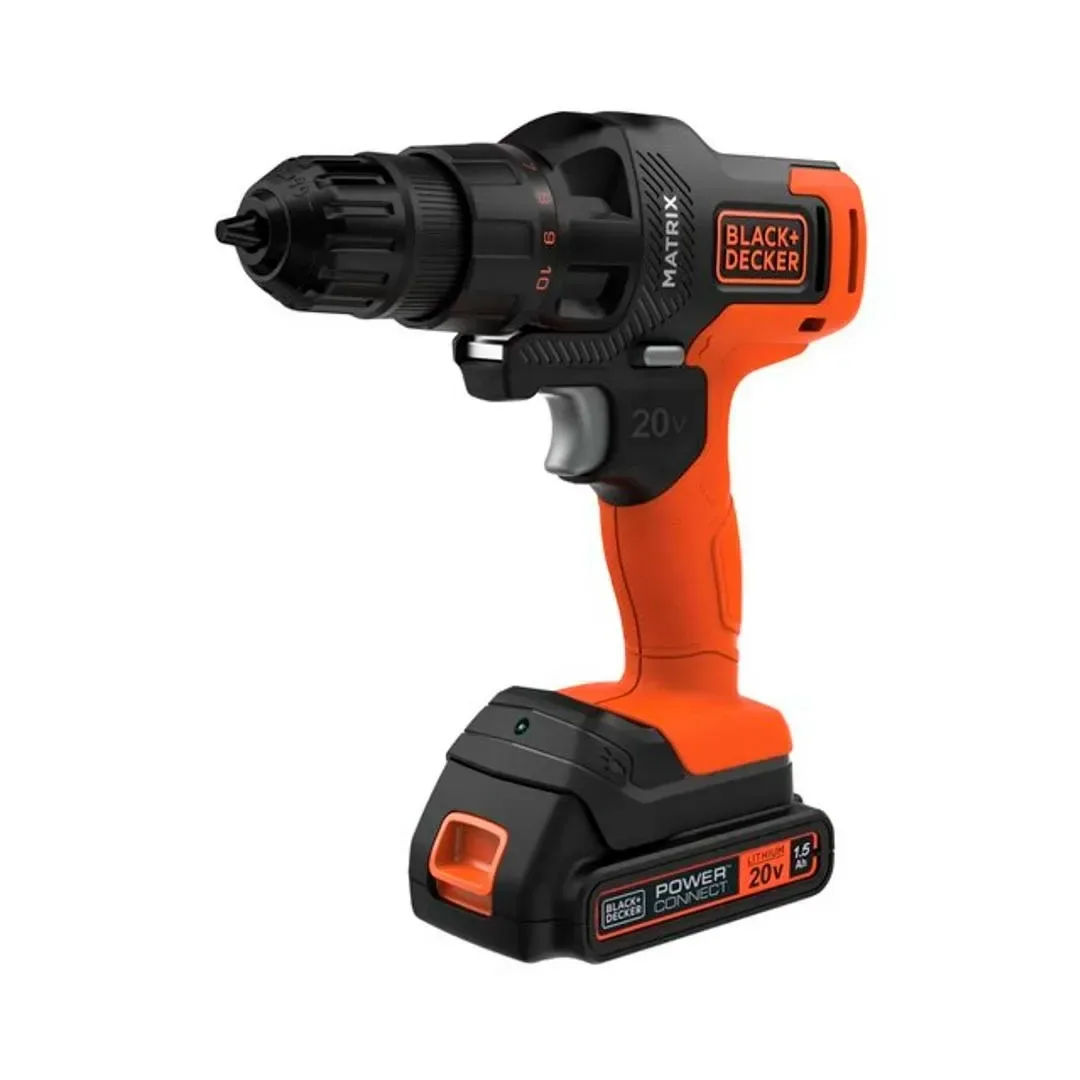 TALADRO ATORNILLADOR 20V 6EN1 MATRIX MTX20K6A BLACK & DECKER7