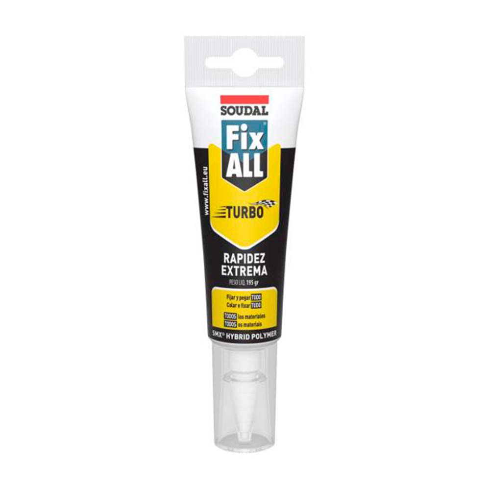 ADHESIVO SELLADOR FIX ALL TURBO 125ML SOUDAL