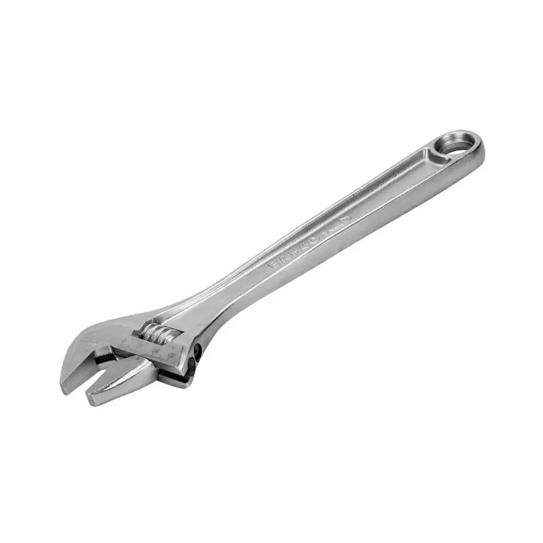 LLAVE AJUSTABLE MODELO 8071 C DE ACERO CROMADO 8''