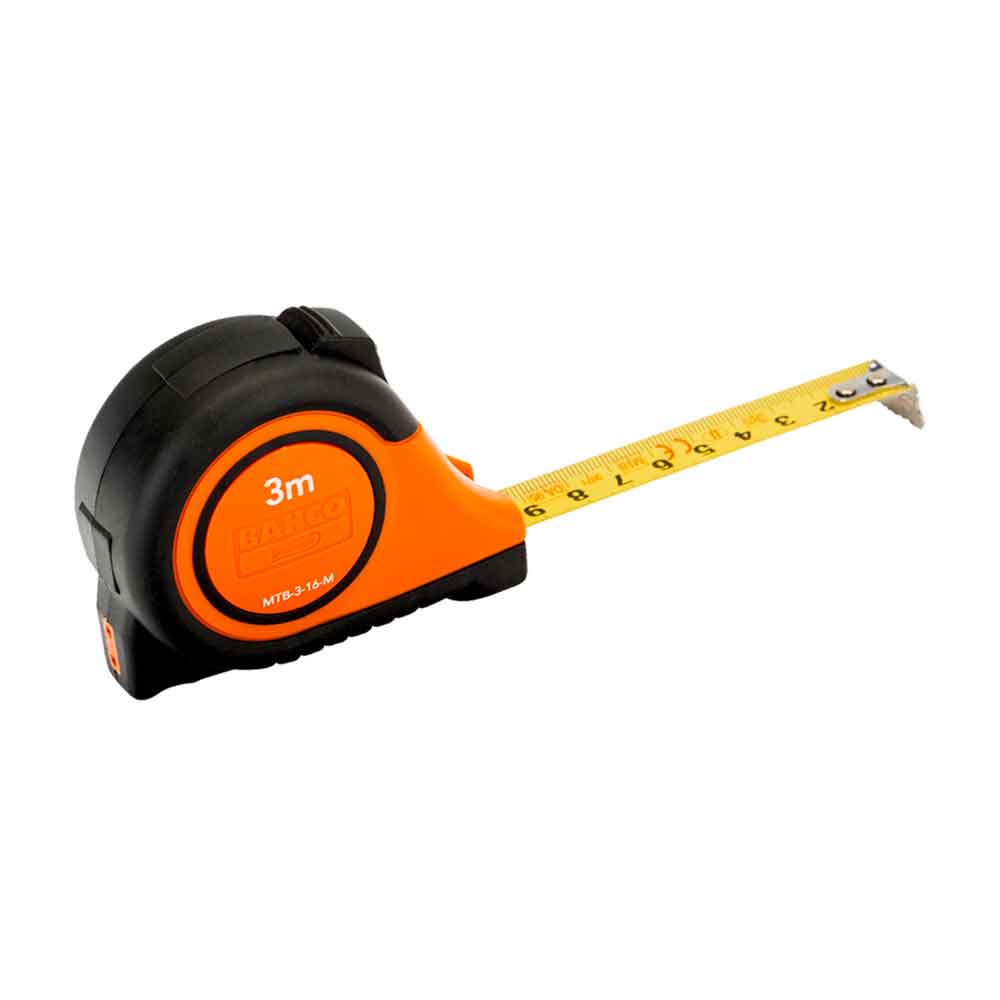 CINTA METRICA IMP MAGNET AGARRE GOMA 5M BAHCO