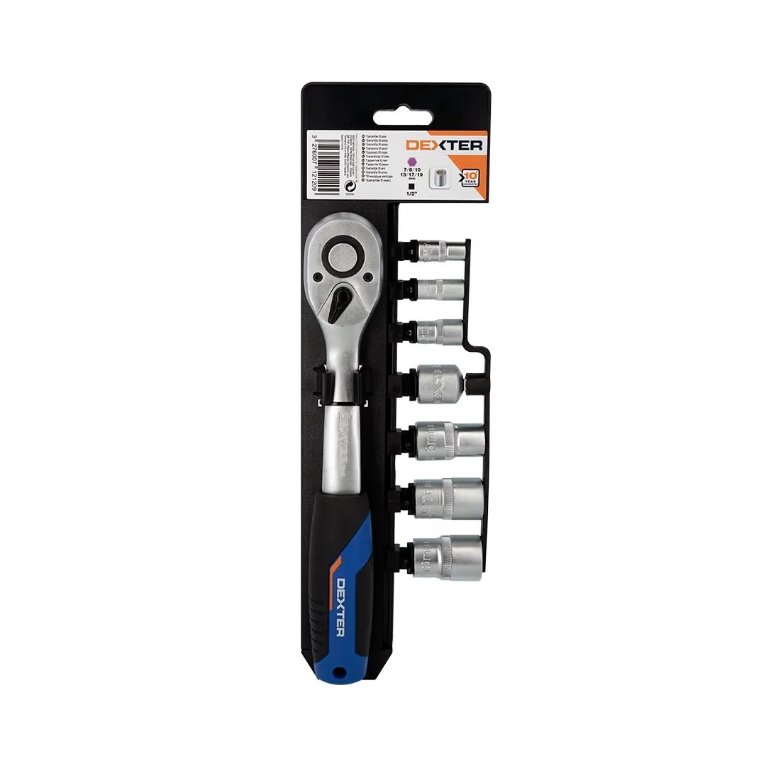 SET DADOS + ADAPTADOR 6 PIEZAS DEXTER1