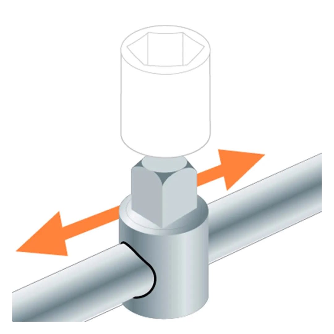 ADAPTADOR UNIVERSAL 1/2'' 250MM DEXTER1