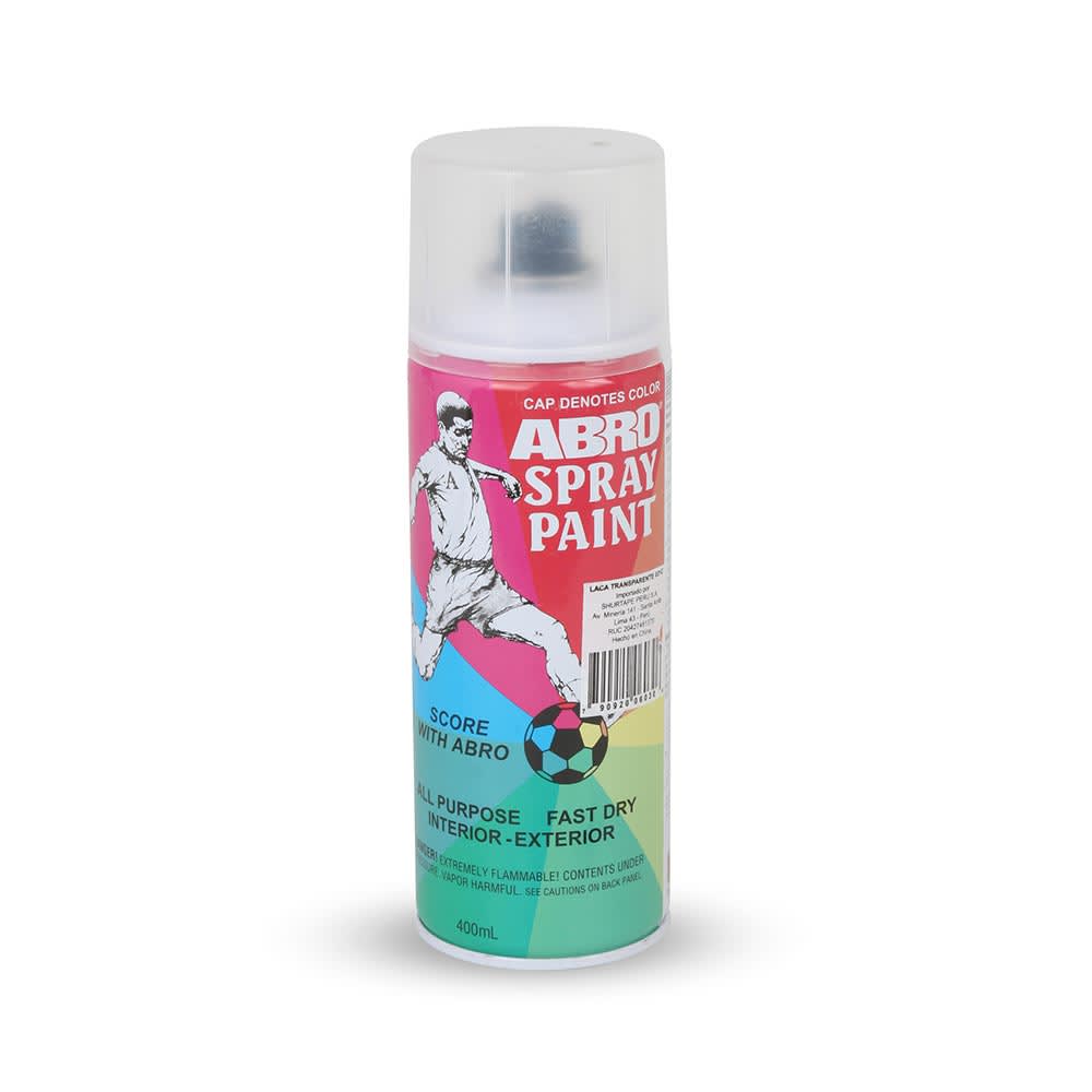SPRAY LACA TRANSPARENTE 400 ML ABRO