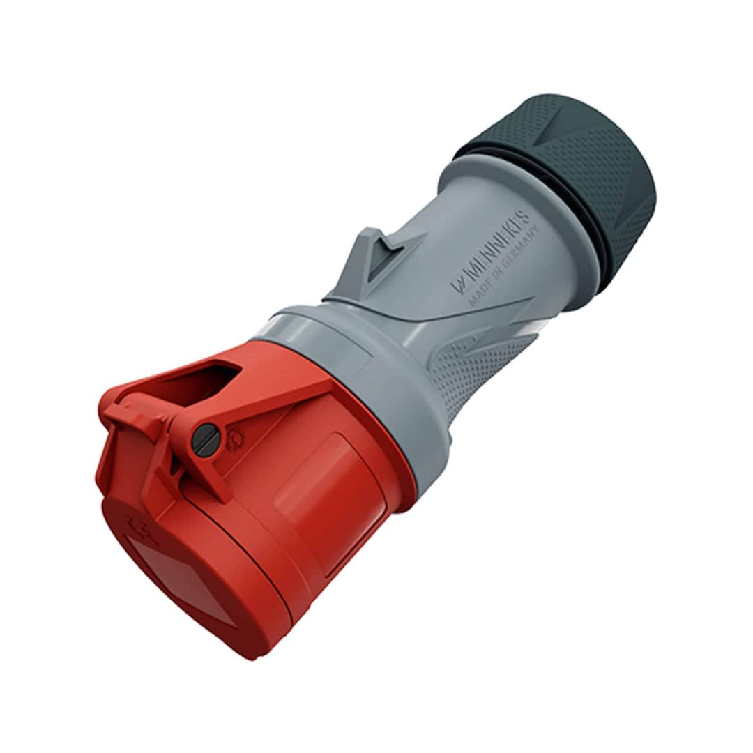 TOMA AEREO 16AMP 2P+T 415V ROJO 9H IP54 POWERTOP XTRA -REEMPLAZO 511 MENNEKES1