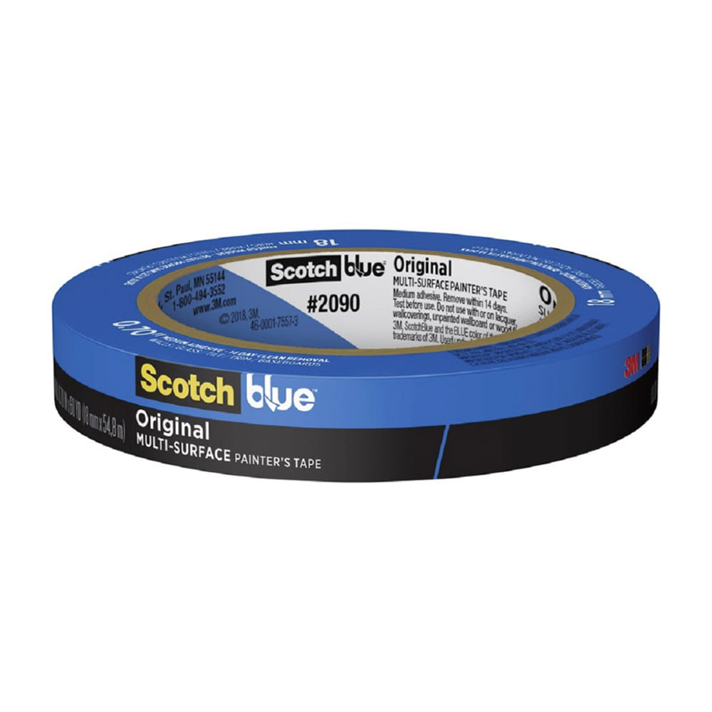 CINTA MASKING TAPE AZUL 18MM X 54.8M SCOTCHBLUE 3M PERU1