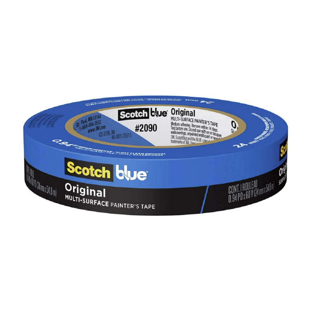 CINTA MASKING TAPE AZUL 24MM X 54,8M SCOTCHBLUE 3M PERU1