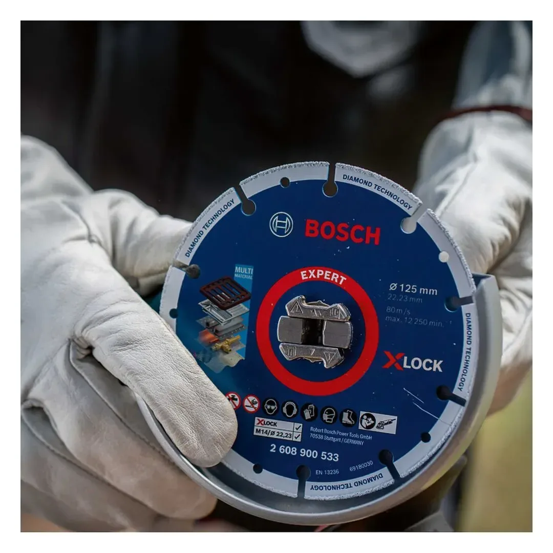 DISCO DIAMANTADO XLOCK PARA METAL 125X22.23MM BOSCH2