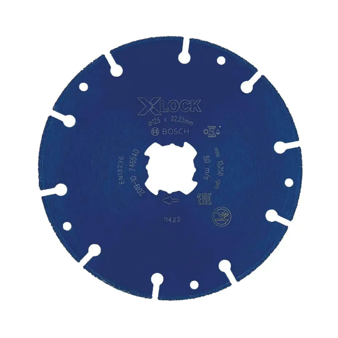 DISCO DIAMANTADO XLOCK PARA METAL 125X22.23MM BOSCH4