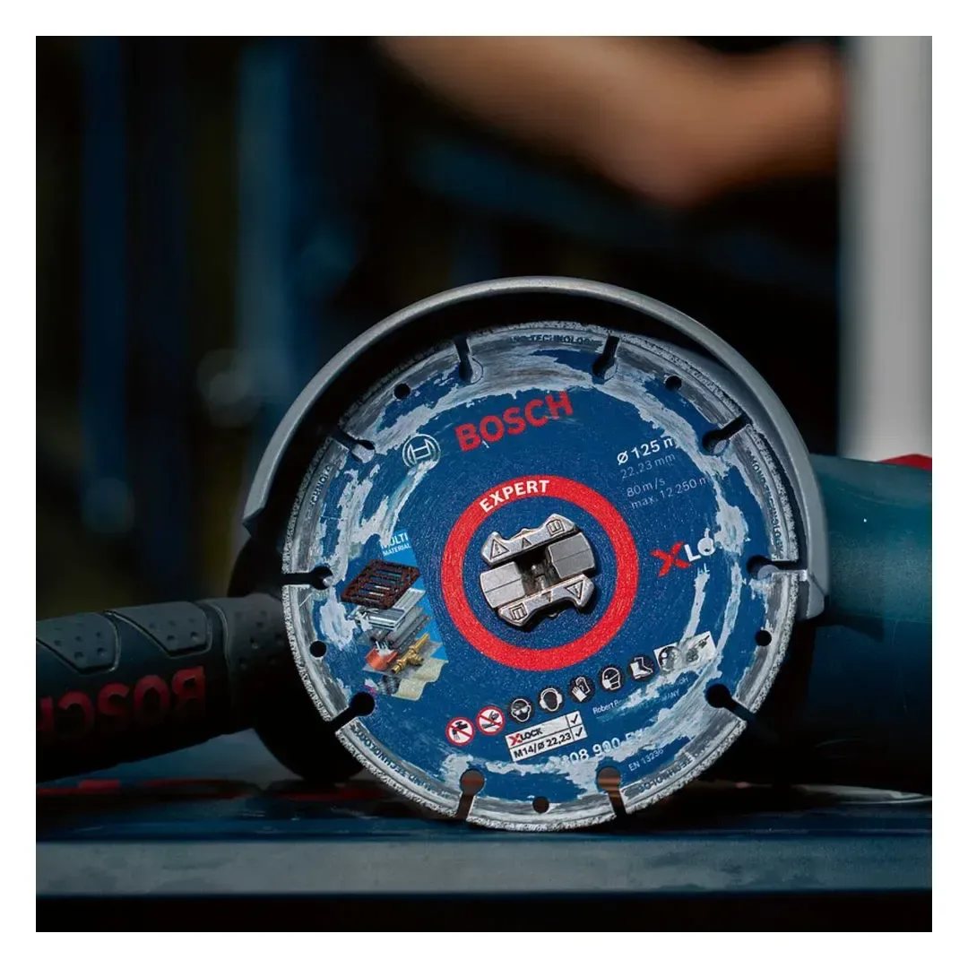 DISCO DIAMANTADO XLOCK PARA METAL 125X22.23MM BOSCH8
