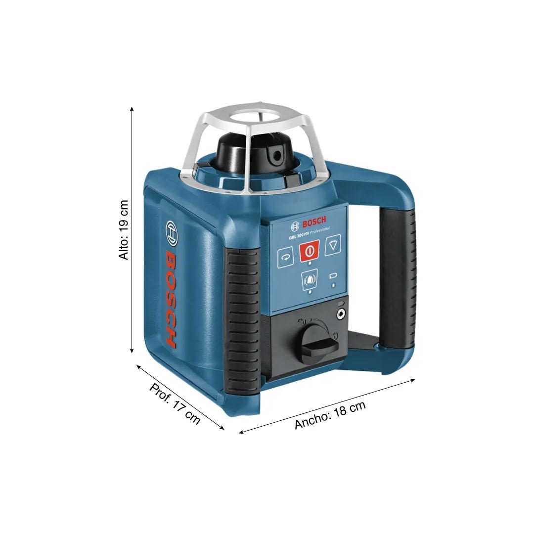 NIVEL LASER ROTATIVO 300M GRL 300 HV BOSCH12