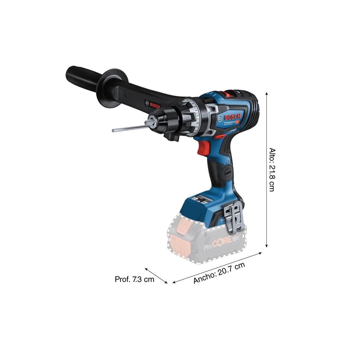 ATORNILLADOR IMPACTO 18V 150NM GSB 18V-150C BOSCH12