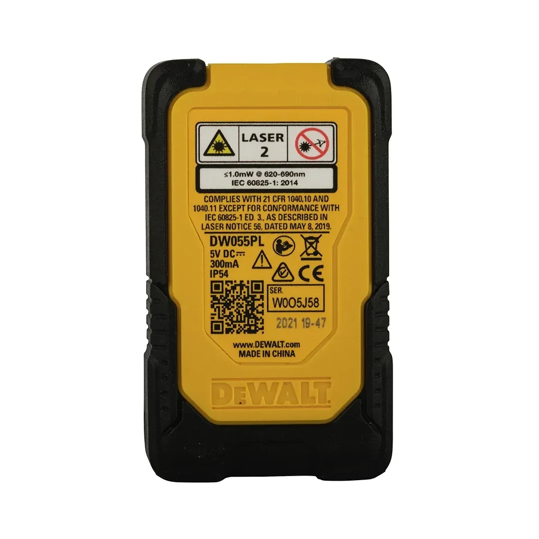 MEDIDOR LASER ATOMIC DW055PL 16M NEGRO ABS DEWALT10