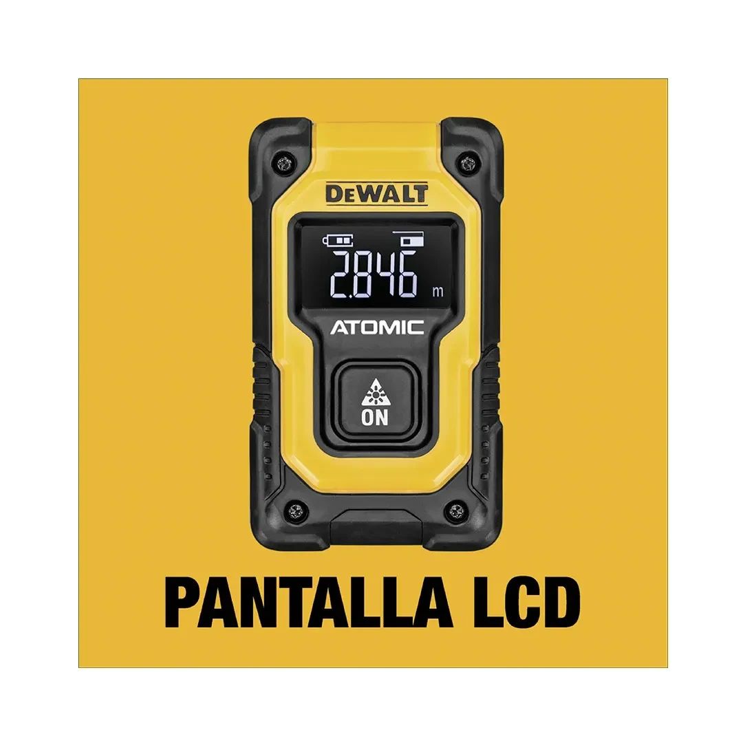 MEDIDOR LASER ATOMIC DW055PL 16M NEGRO ABS DEWALT14