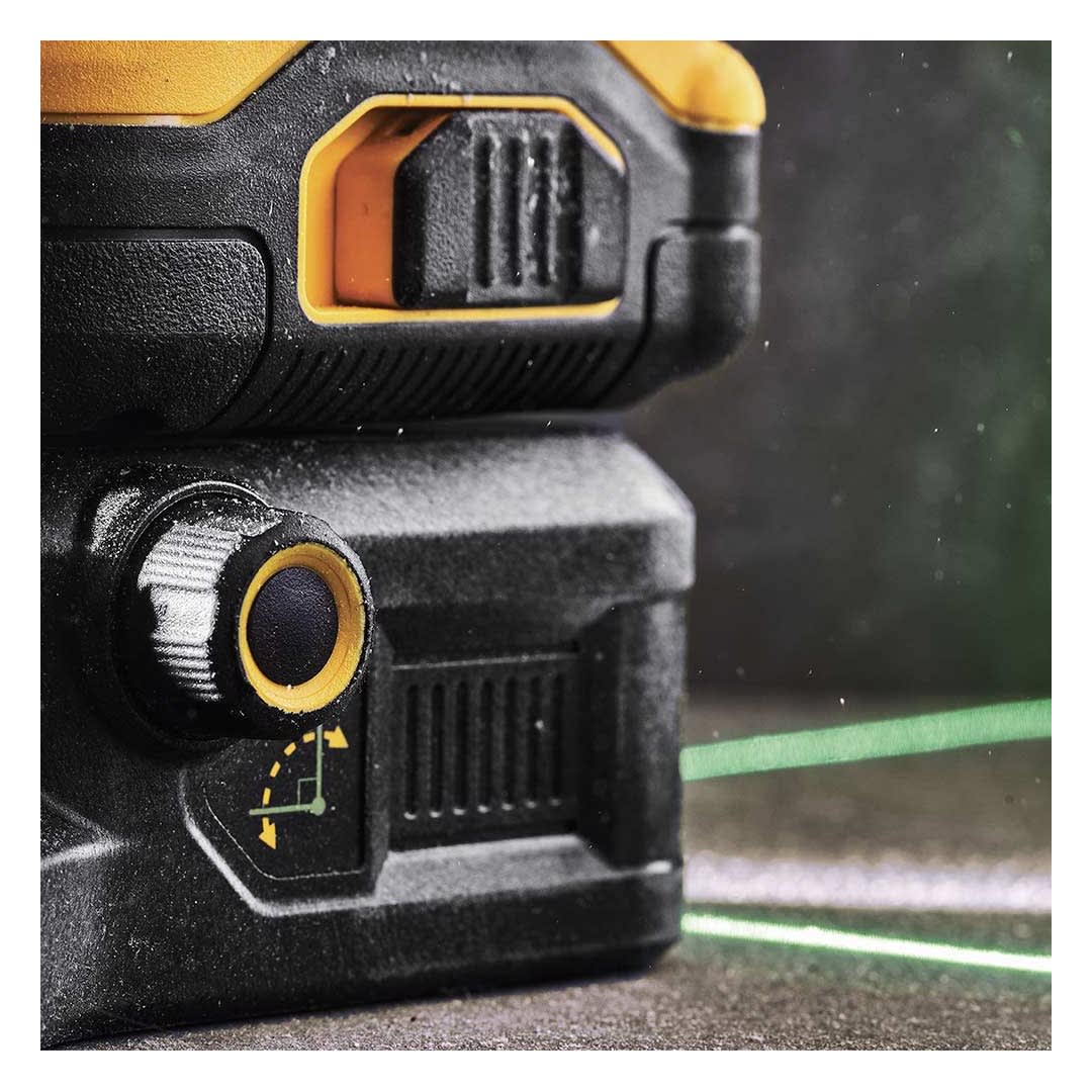 NIVEL LASER 3 LINEAS 360° VERDE 20V DCLE34030GB DEWALT7