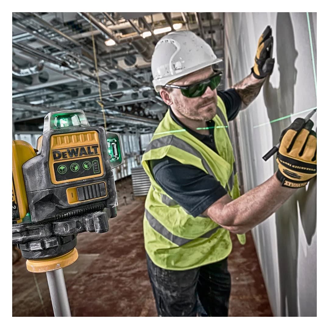 NIVEL LASER 3 LINEAS 360° VERDE 12V DCE089D1G DEWALT7