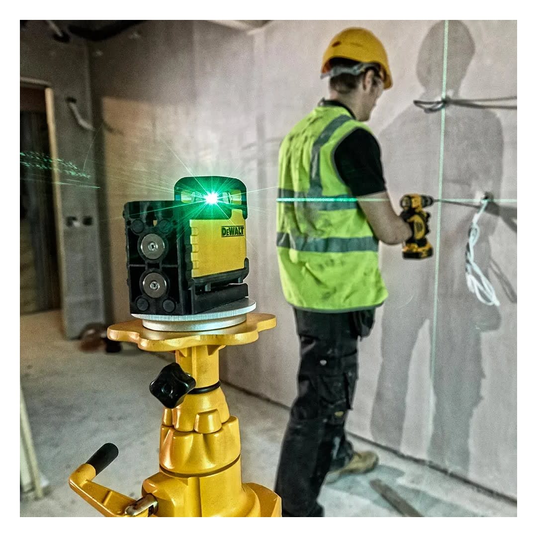 NIVEL LASER LINEAS CRUZADAS 360° VERDE DW03601CG DEWALT8