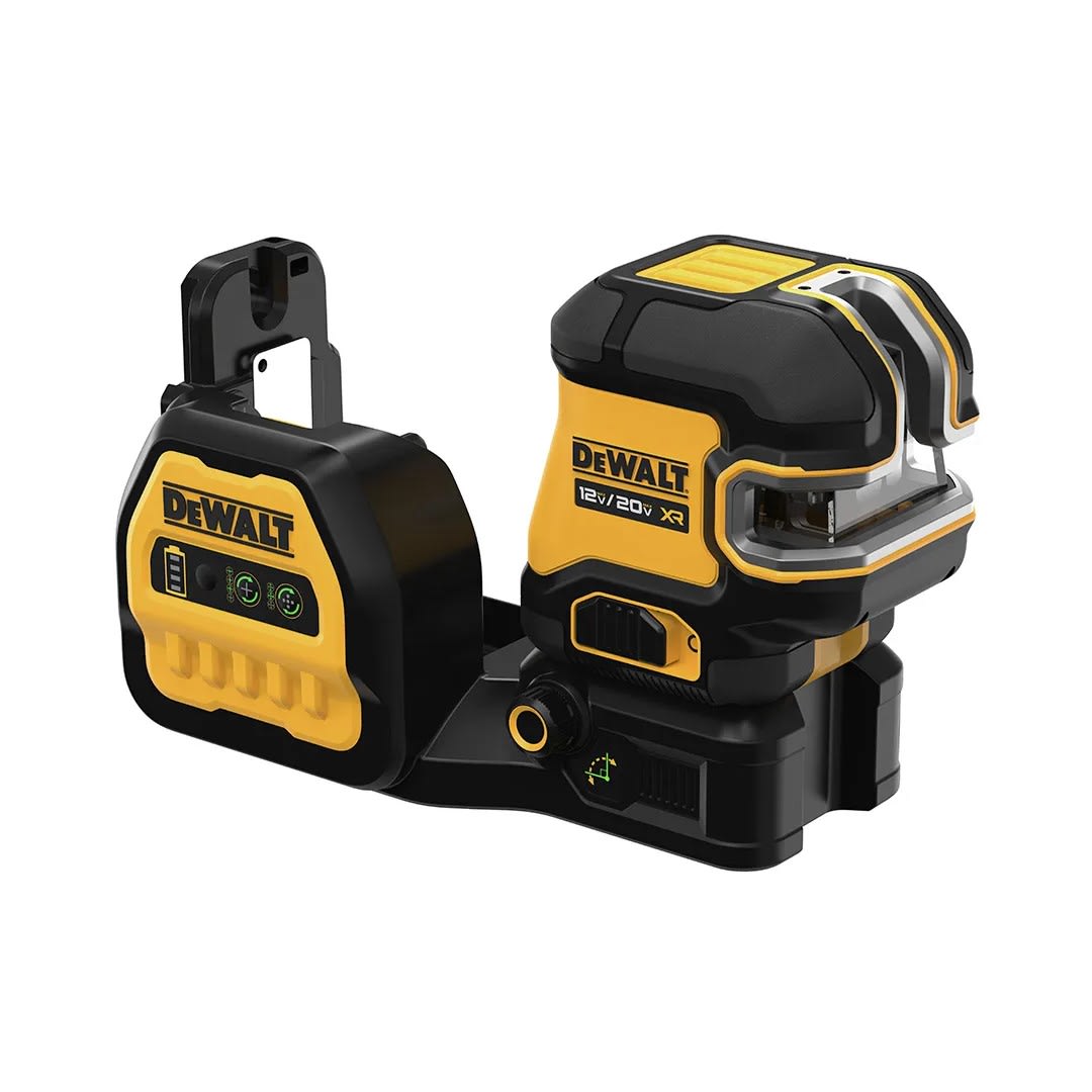 NIVEL LASER COMBINADO 5 LINEAS Y 2 PUNTO VERDE 20V DCLE34520GB DEWALT9