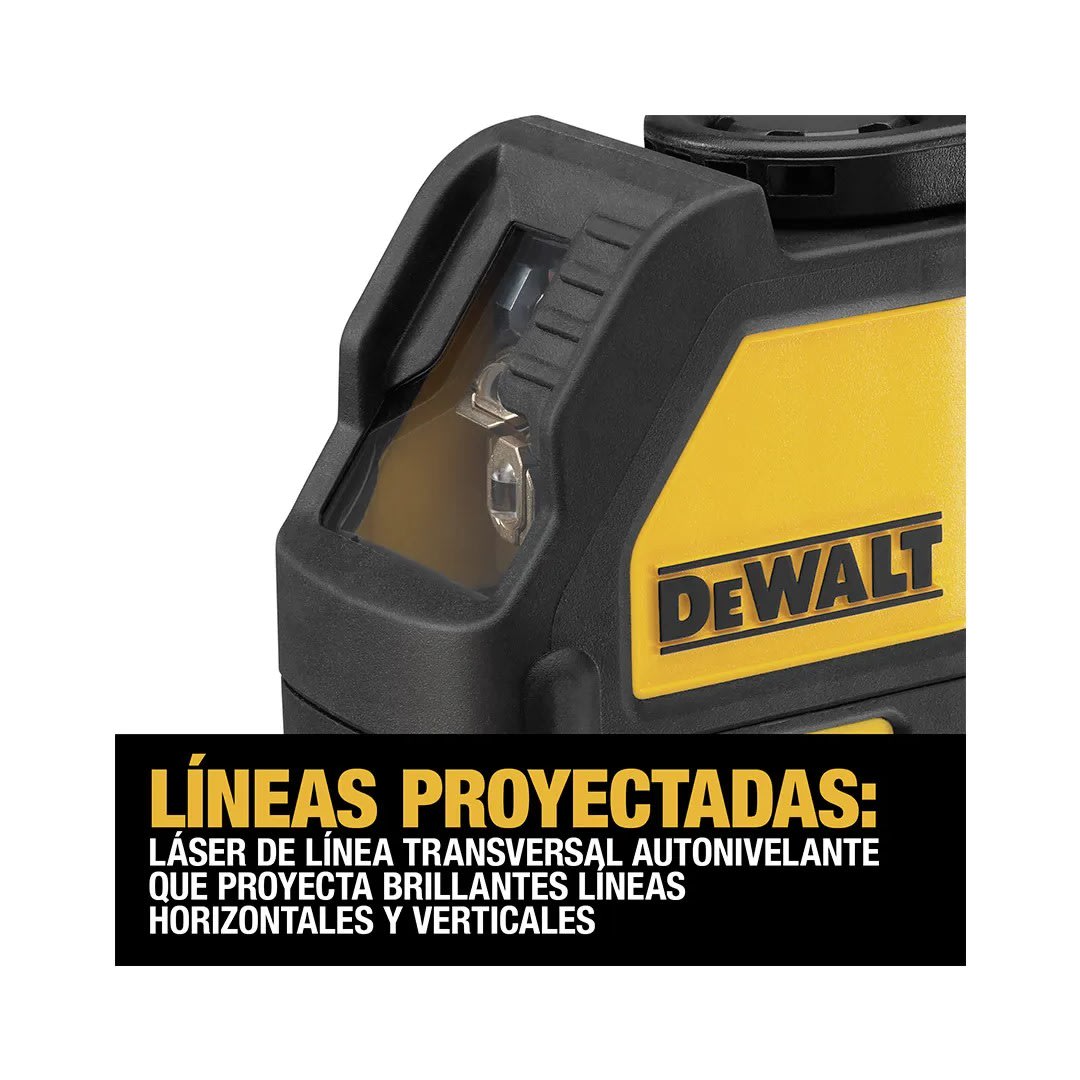 NIVEL LASER LINEAS CRUZADAS VERDE DW088CG DEWALT10