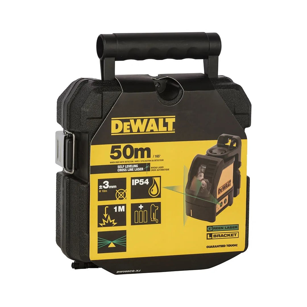 NIVEL LASER VERDE CRUZADO DW088CG22