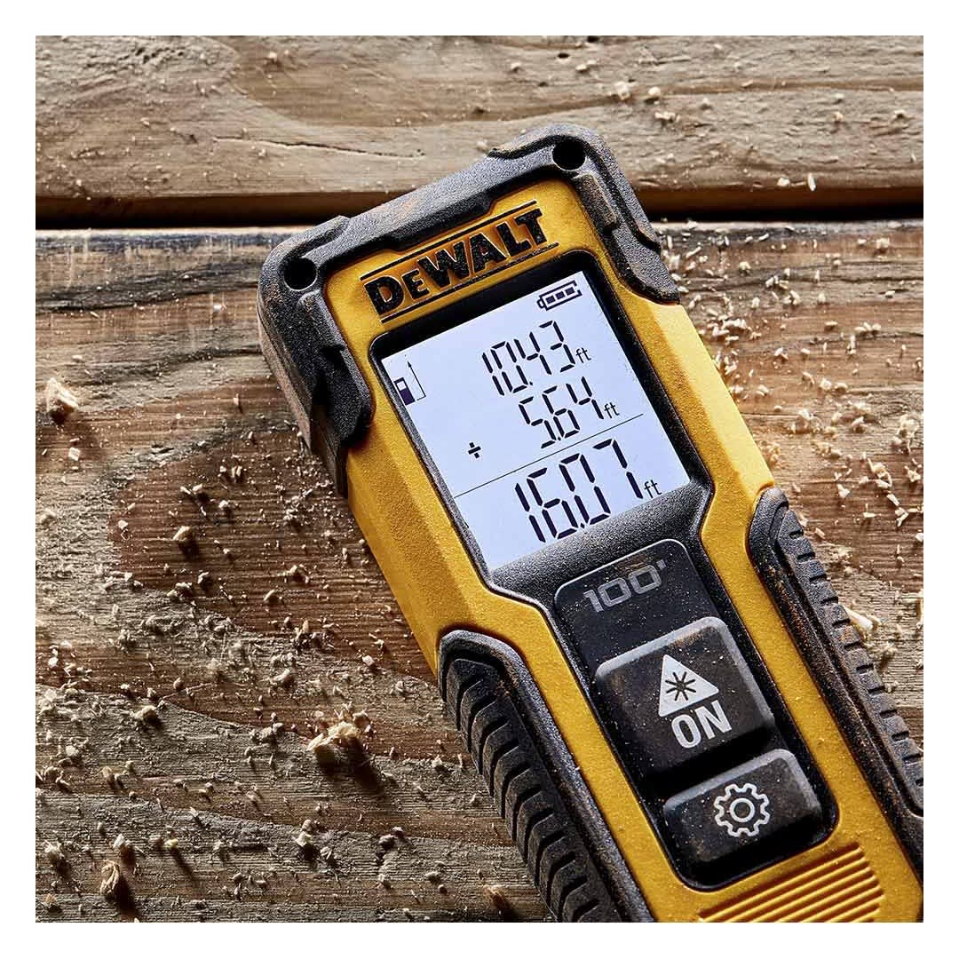 MEDIDOR DE DISTANCIA LASER 30 METROS DWHT77100 DEWALT9