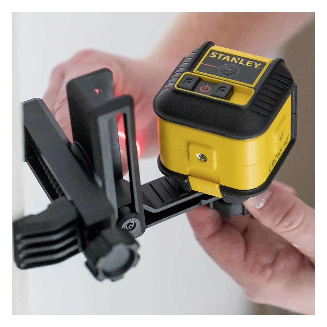 NIVEL LASER LINEAS CRUZADAS + LINEA 90° ROJO CROSS90 STHT77502 STANLEY1