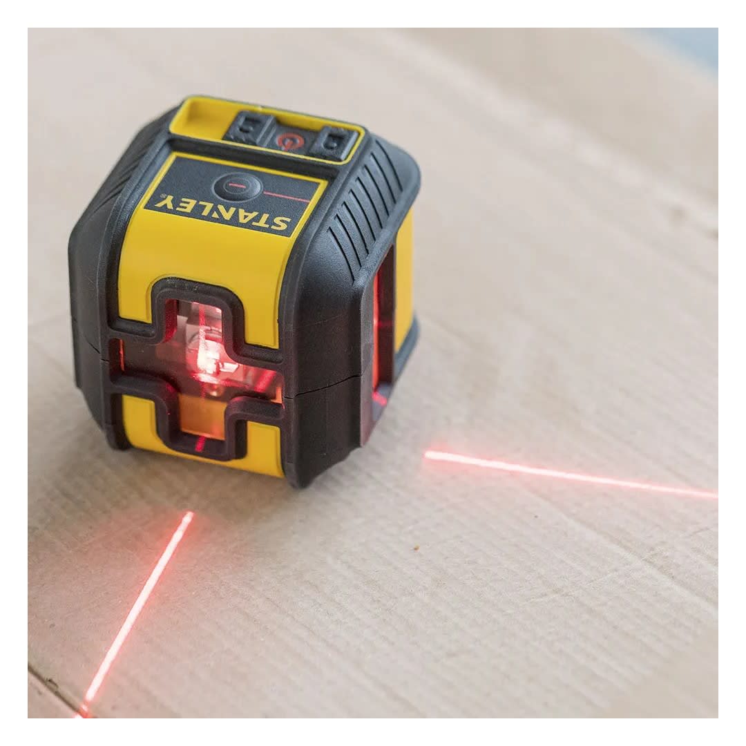 NIVEL LASER LINEAS CRUZADAS + LINEA 90° ROJO CROSS90 STHT77502 STANLEY6
