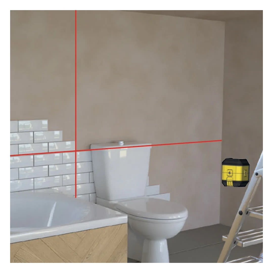 NIVEL LASER LINEAS CRUZADAS ROJO CUBIX STHT77498 STANLEY3