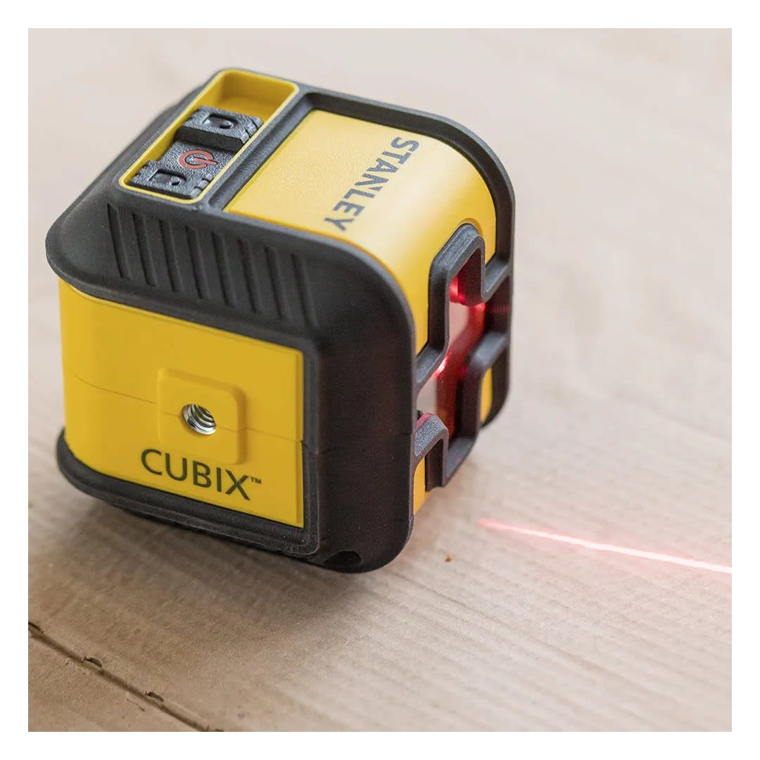 NIVEL LASER LINEAS CRUZADAS ROJO CUBIX STHT77498 STANLEY16