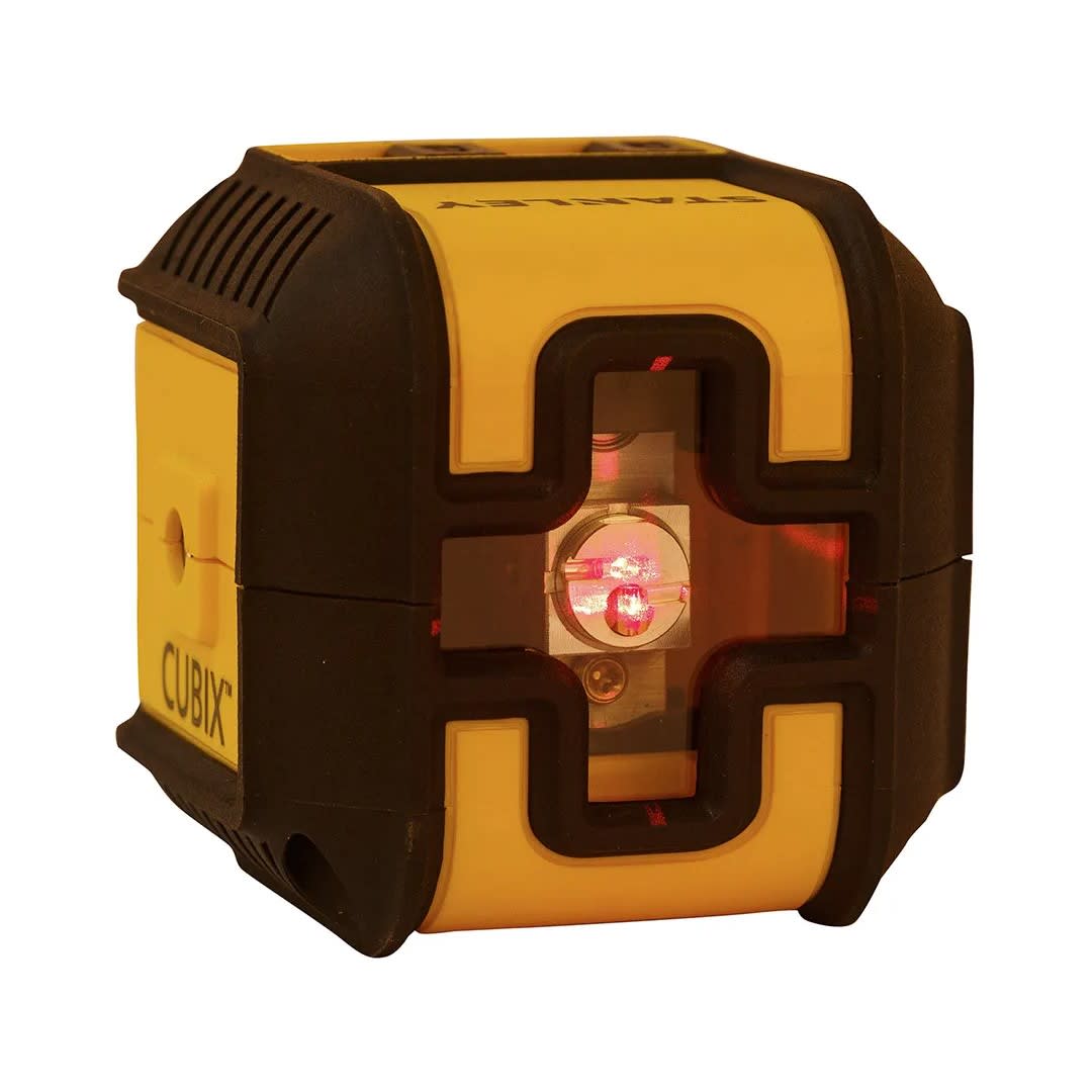 NIVEL LASER CRUZADO ROJO CUBIX STHT77498 STANLEY24