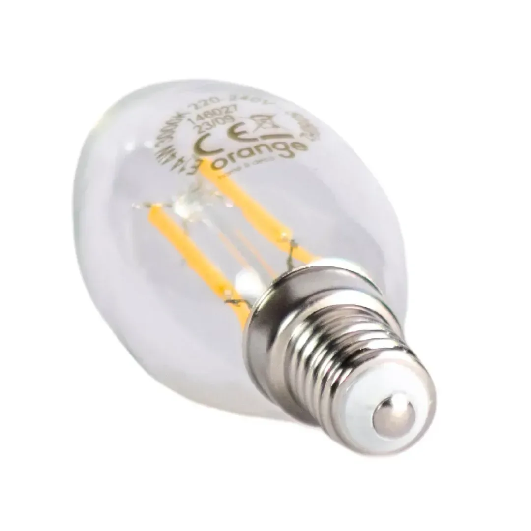 FOCO VELA LED CLEAR 4W LC ORANGE3