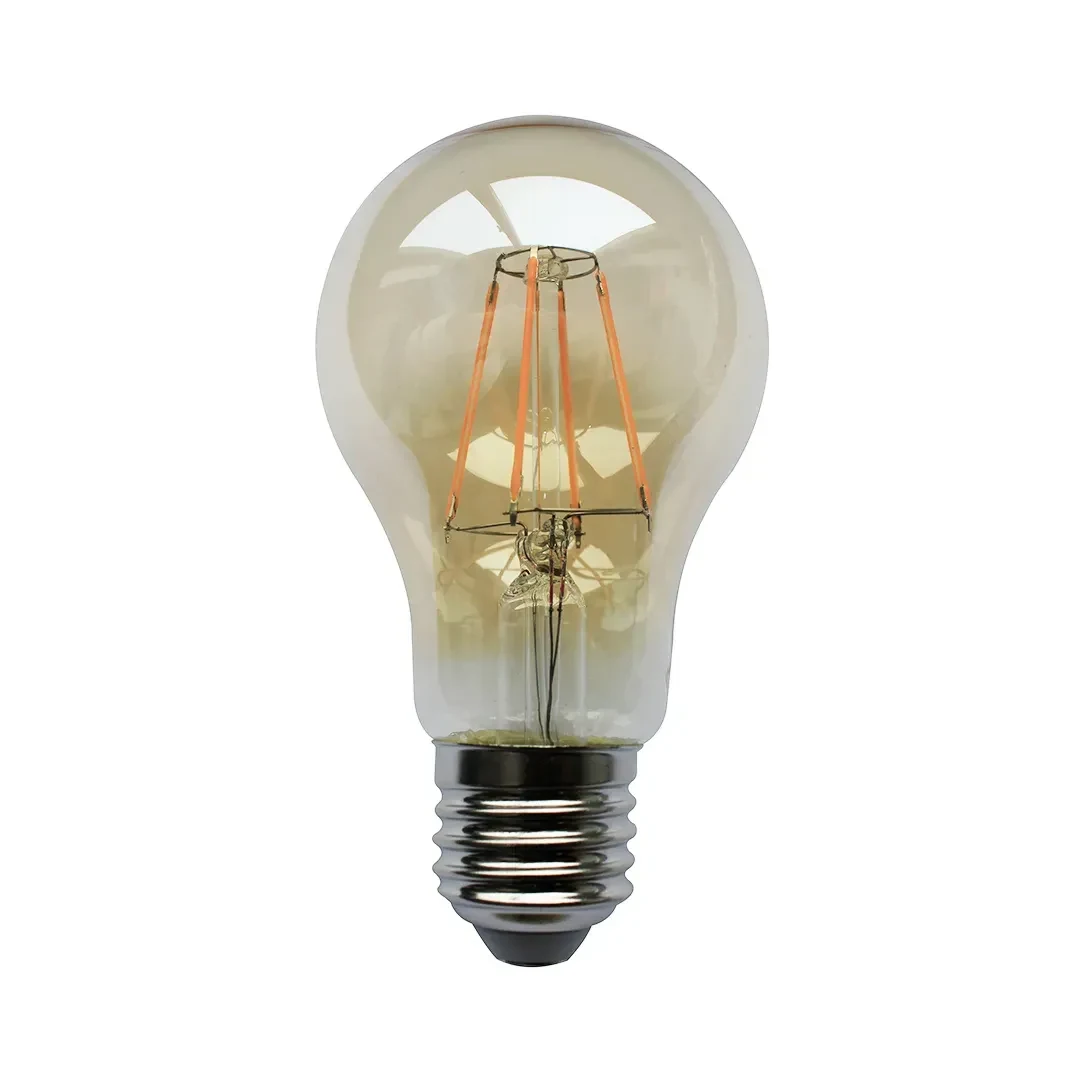 FOCO LED VINTAGE BULBO 5.5W AMBAR VIDRIO E27 ORANGE