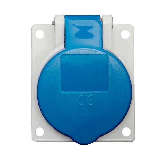 TOMA EMPOTRABLE 16AMP 2P+T 250V AZUL 6H IP44 (INCLINADO) MENNEKES2