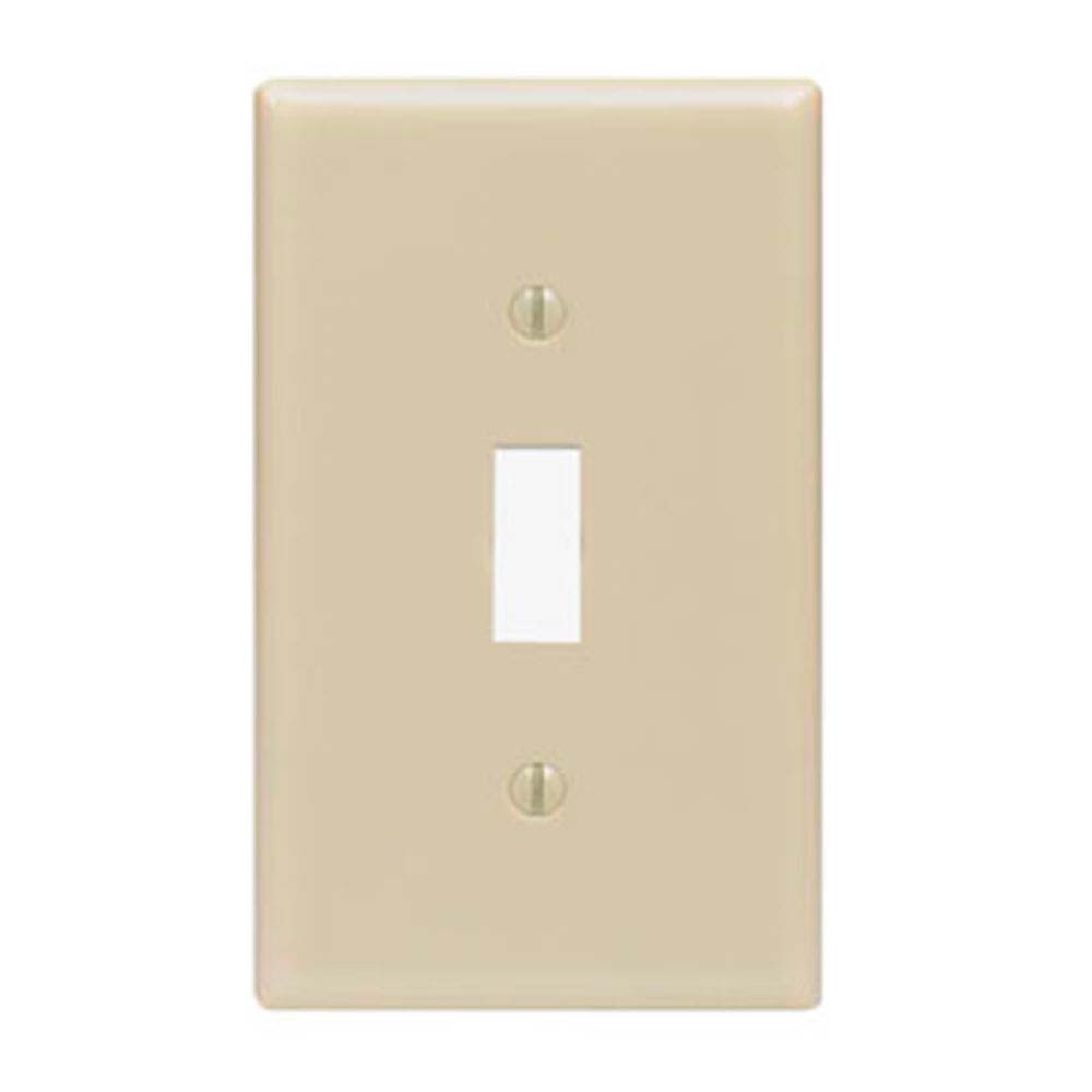 PLACA SIMPLE BAQUELITA P/INTERRUP DE PALANCA MF LEVITON