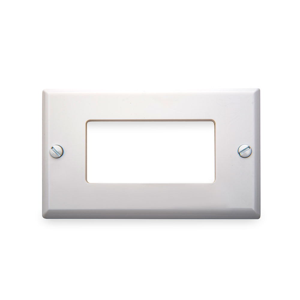 PLACA SIMPLE NYLON LEVITON