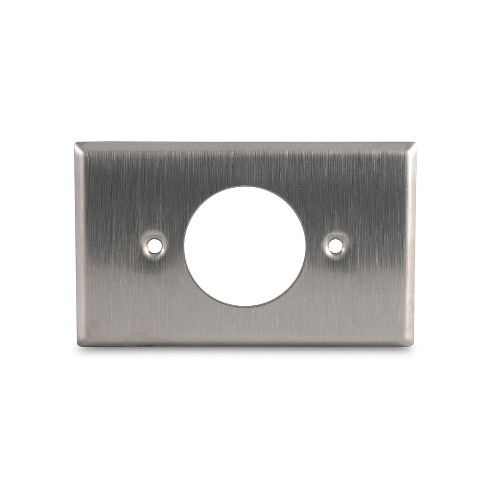 PLACA SIMPLE PARA TOMACORRIENTE 20A/30A LEVITON