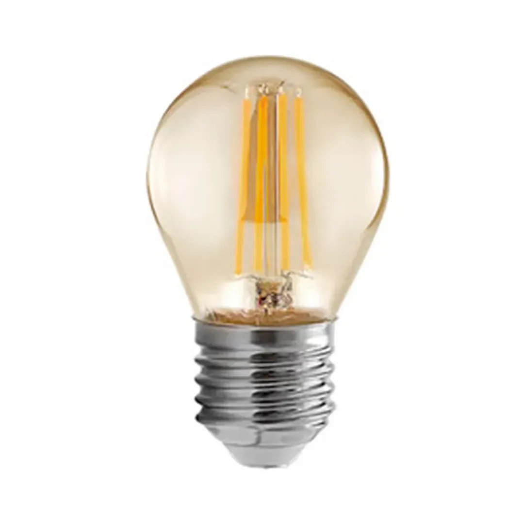 FOCO G45 LED DE FILAMENTO 5W CALIDA E27 LIGHTECH