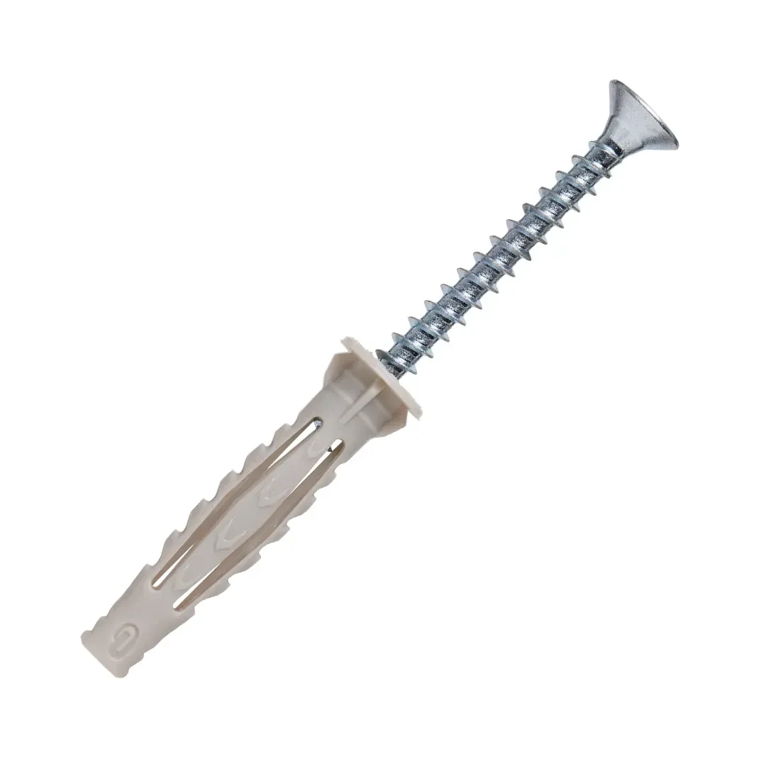 TORNILLO + TARUGO 6X40MM X 30 UNIDADES STANDERS2