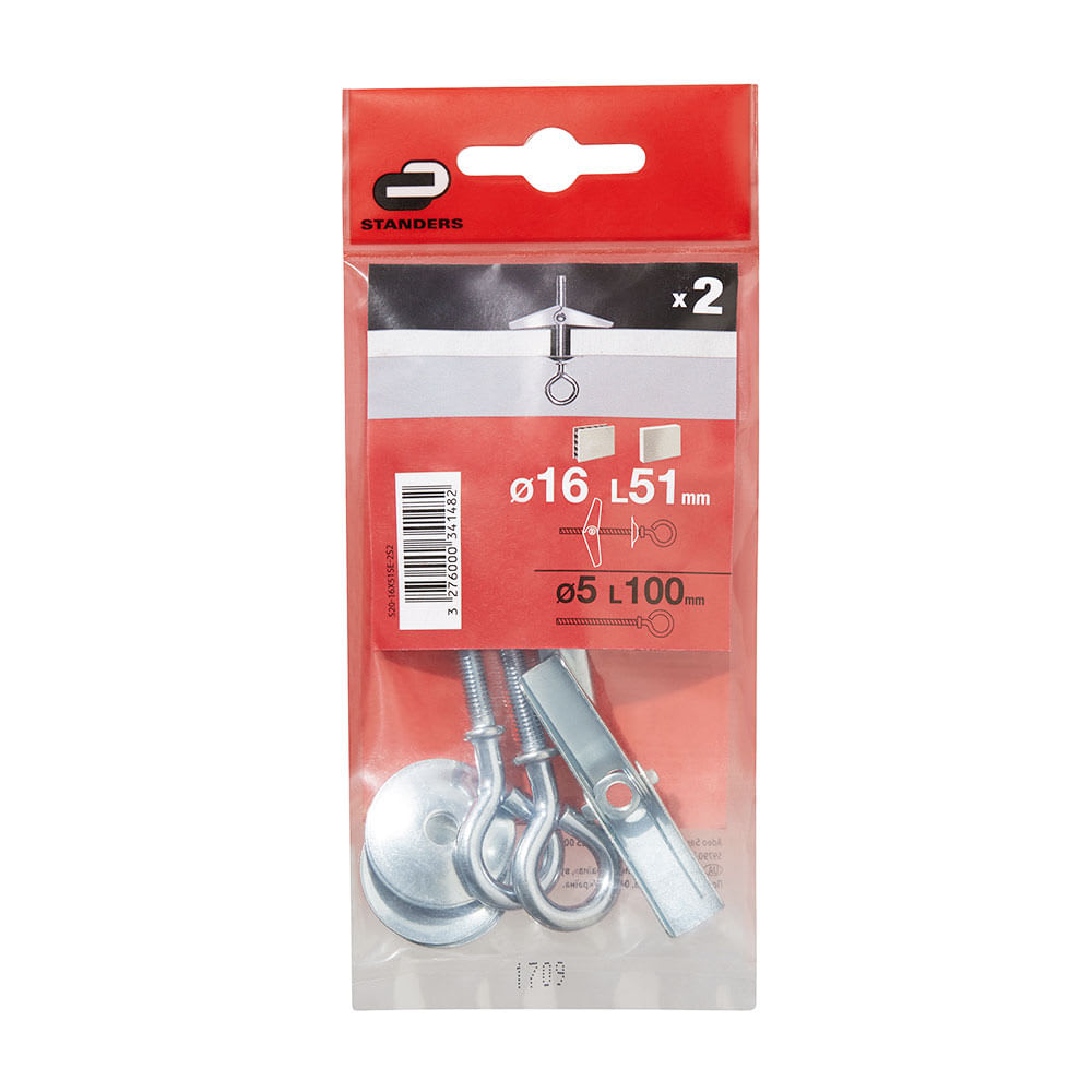 ARMELLA 16X51MM X 2 UNIDADES STANDER STANDERS