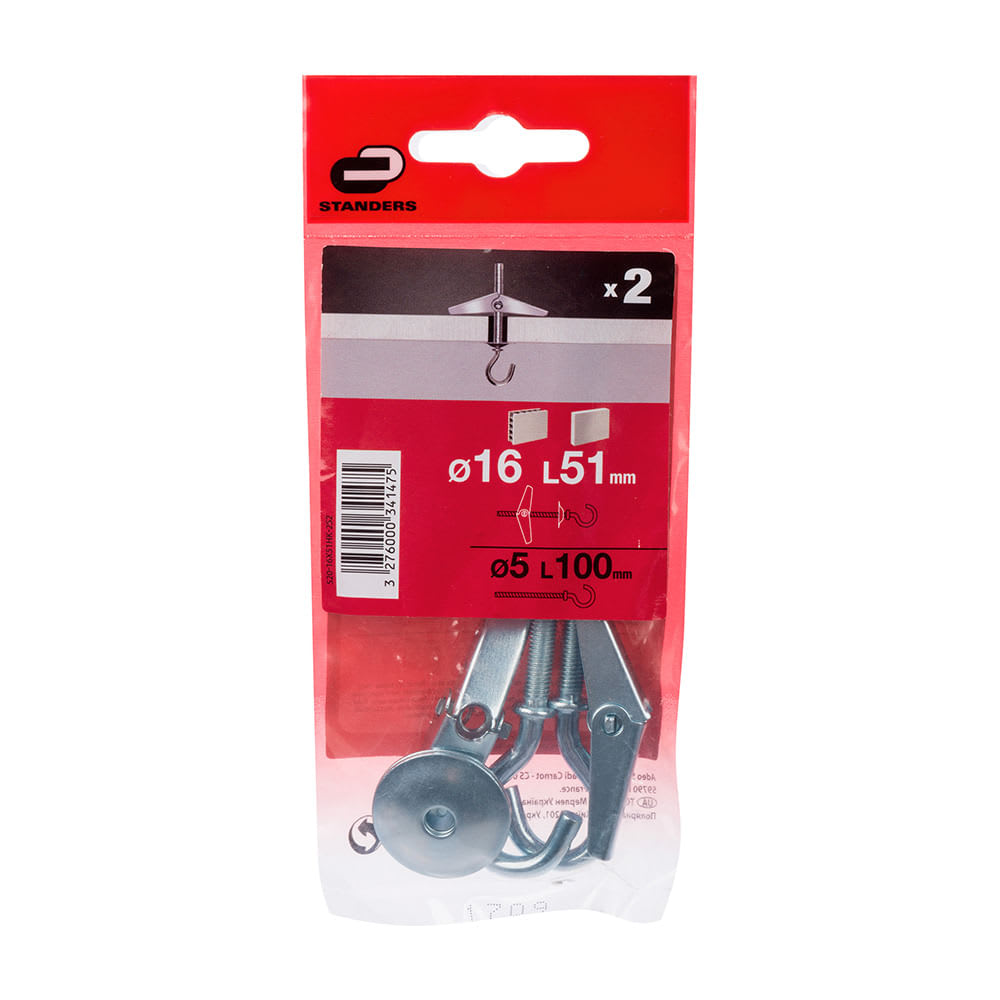 ARMELLA 16X51MM X 2 UNIDADES STANDERS