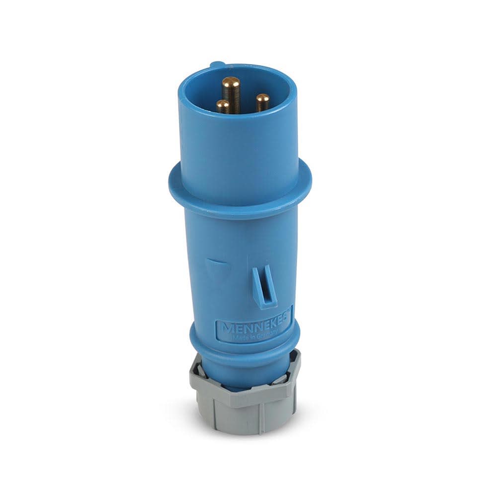 ENCHUFE IP44 16AMP 2P + T 250V 6H MENNEKES