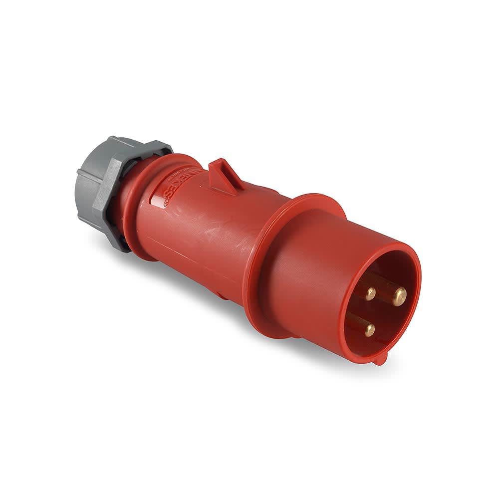 ENCHUFE IP44 16AMP 2P + T 415V 9H MENNEKES