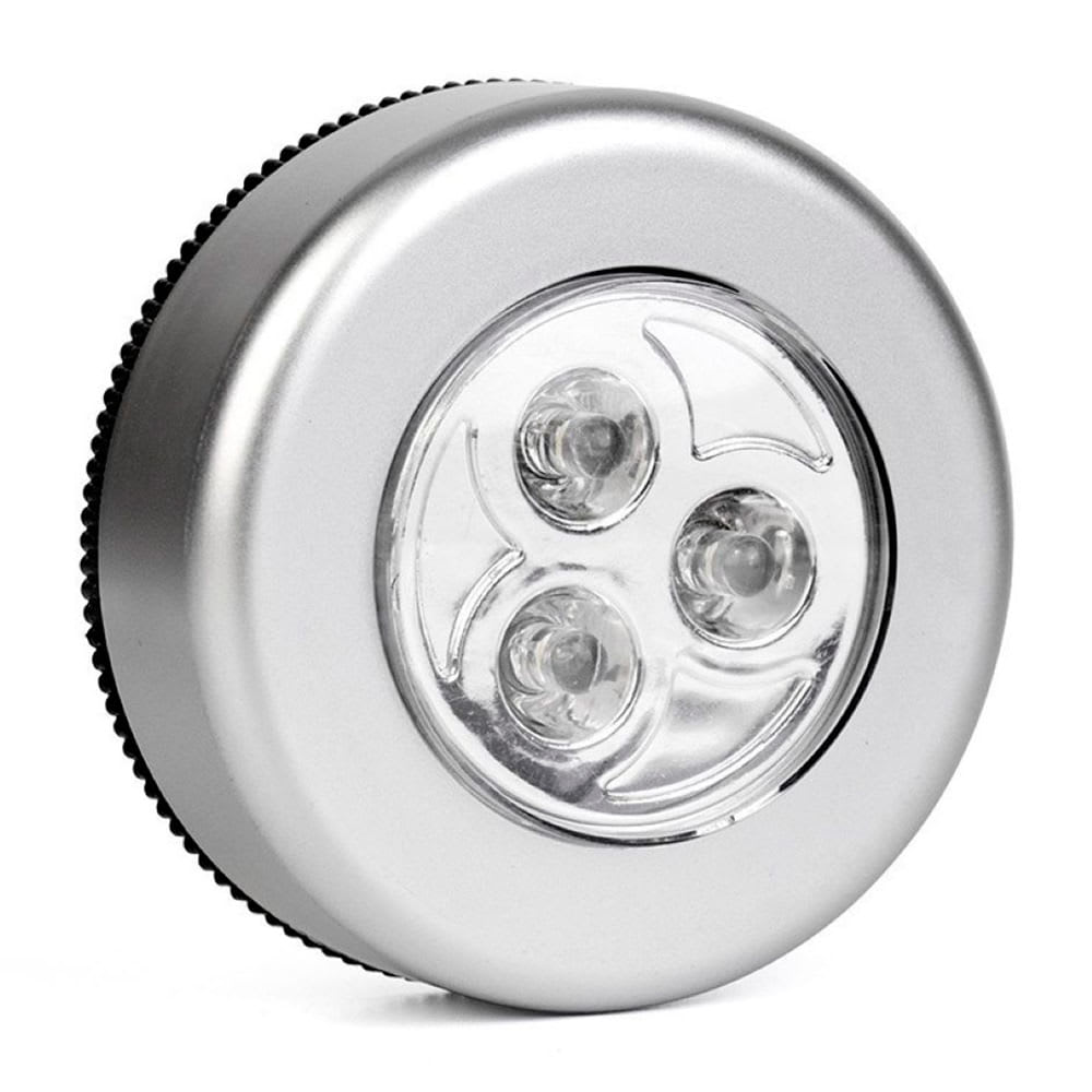 LUZ DE TOQUE DE 3 LUCES SIN PILAS PLATA WERKEN