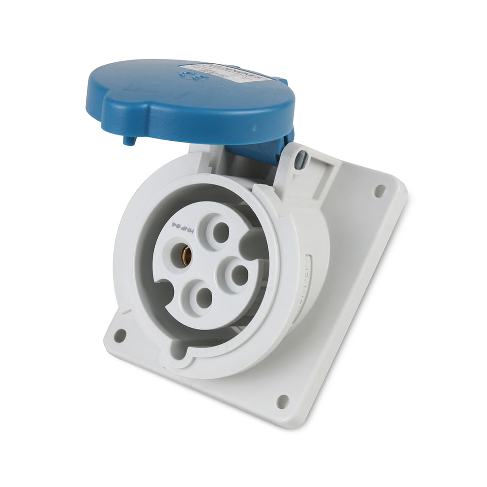 TOMA PARA EMPOTRAR IP44 3P+TIERRA 32A 415V MENNEKES1