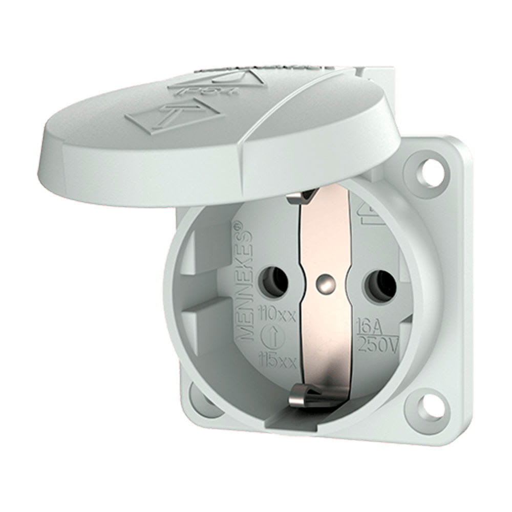 TOMA EMPOTRAR SCHUKO 16AMP 2P+T 250VGR MENNEKES1