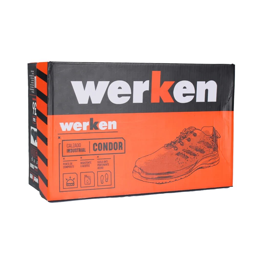ZAPATILLA SEGURIDAD CONDOR TALLA 38 WERKEN6
