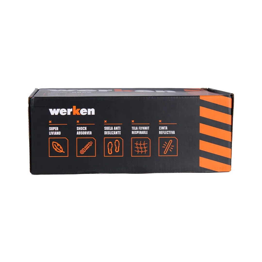 ZAPATILLA DE SEGURIDAD ORCA TALLA 42 WERKEN6