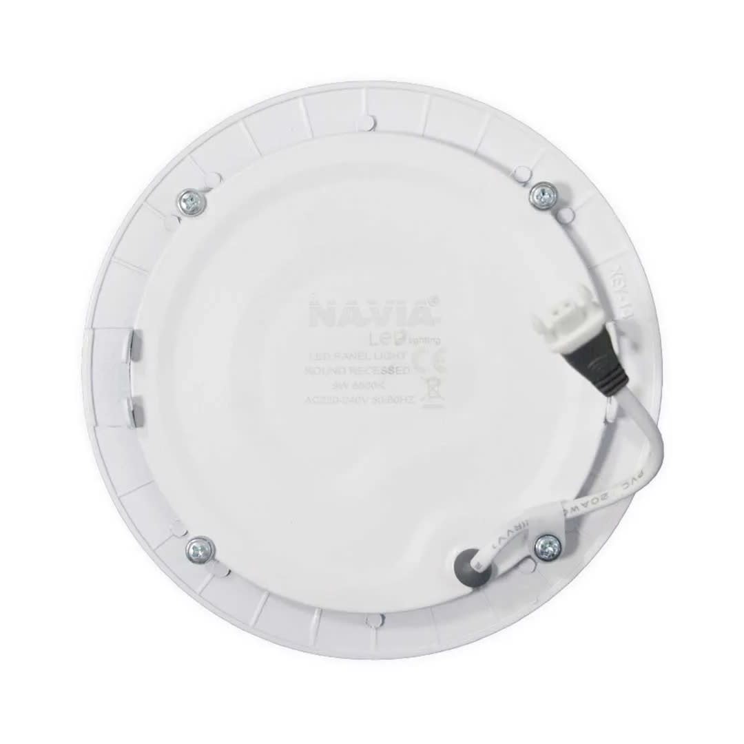 DOWNLIGHT CIRCULAR EMPOTRADO 9W 6500K 240V RA80 NAVIA1