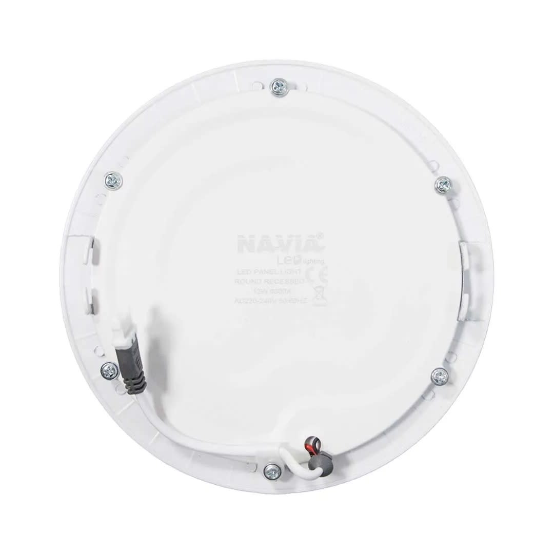 DOWNLIGTH CIRCULAR EMPOTRADO 12W 6500K 240V RA80 NAVIA1