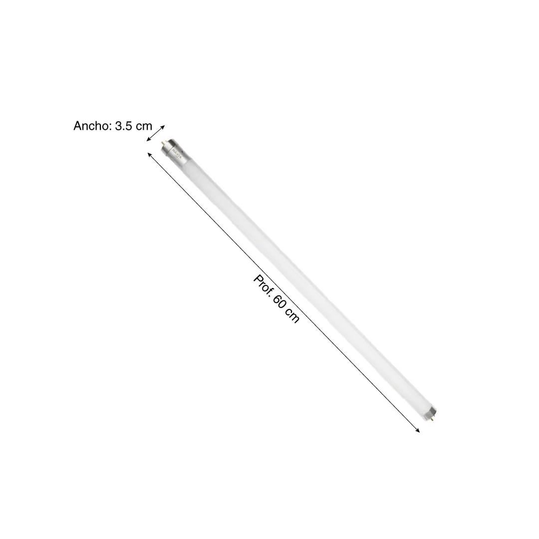 TUBO LED 9W T8 6500K 165-265V VIDRIO NAVIA3